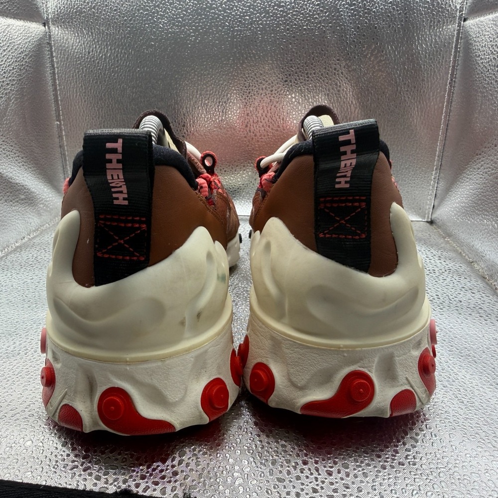 Size 10 Nike React Sertu Clay Red Mens Lace-Up Athletic Sneakers‎ AT5301-200 - Picture 8 of 10